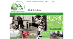 Desktop Screenshot of mindbodybalance.com